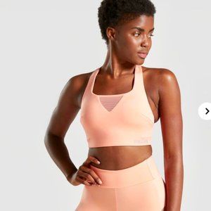 Gymshark Move Sports Bra - Peach (XL)